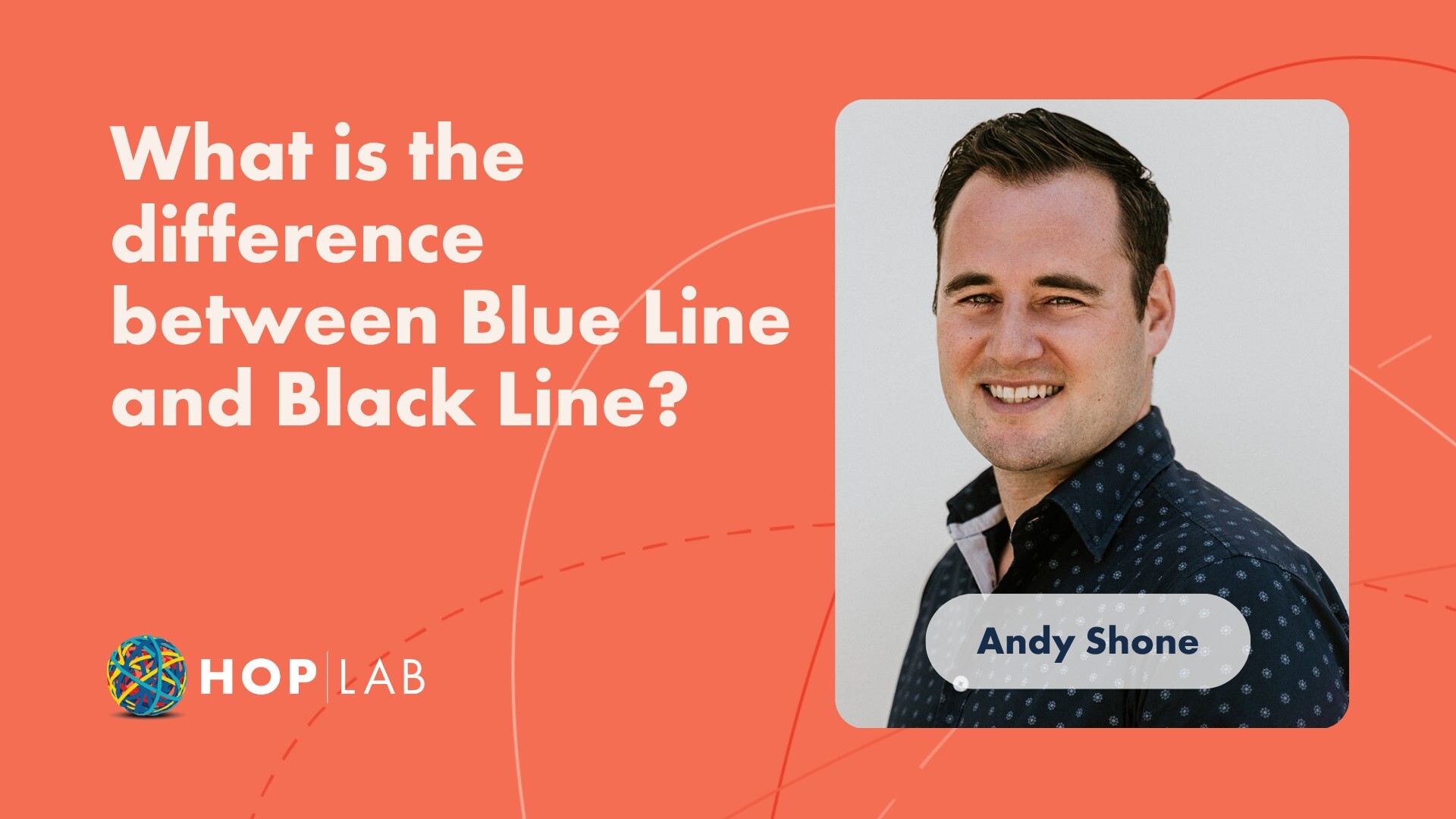 What is the difference between Blue Line and Black Line